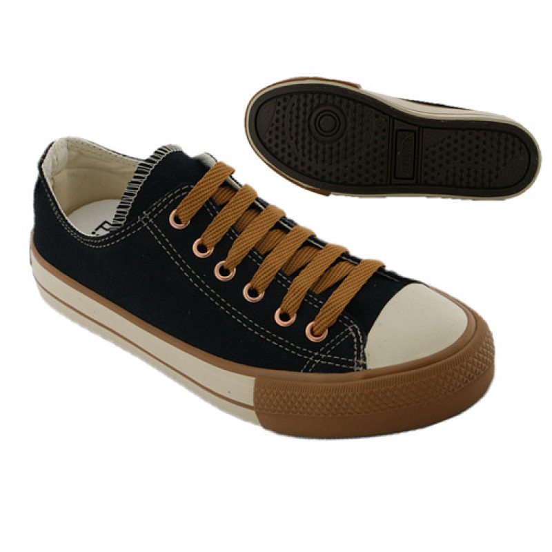 T NIS PLUMAX CASUAL PRETO ATACADO KIT COM 6 34 36