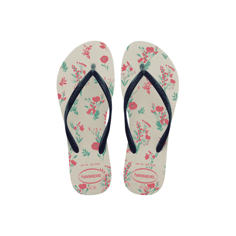 Rasteira floral mara beira store rio