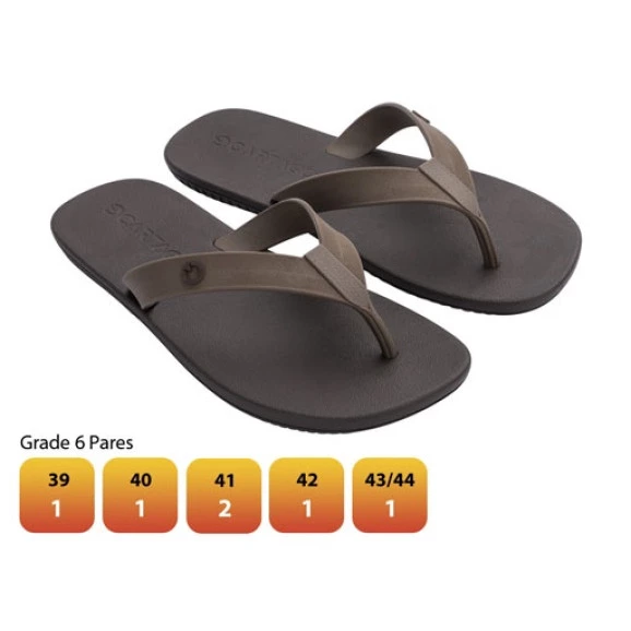 CARTAGO ATLANTA 11840 39/44 MARROM/MARROM (G21065) (GF)