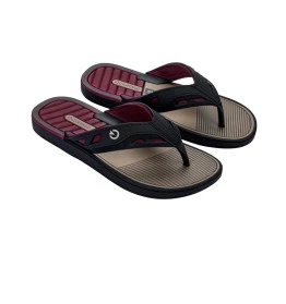 CARTAGO DALLAS 12158 42/45 PRETO/BORDO/BEGE (BM375) (GF) (CX6)